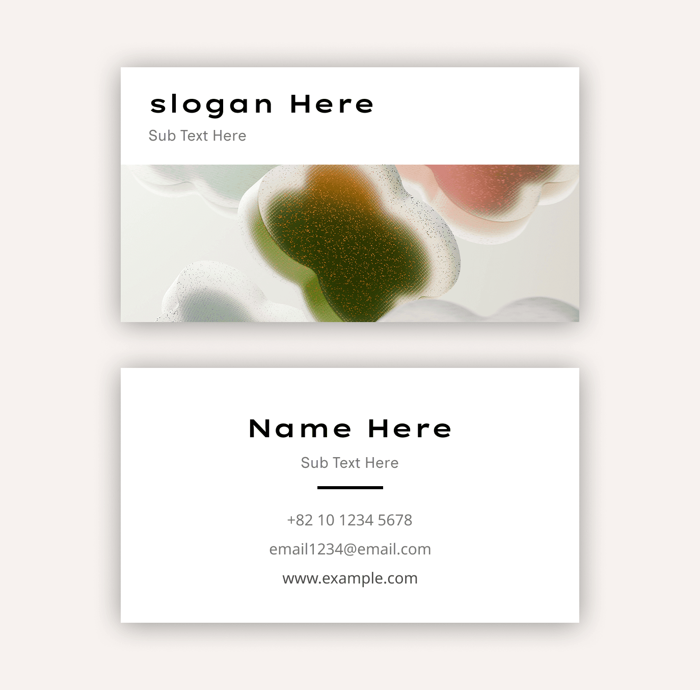 예시 대표 명함 이미지 1