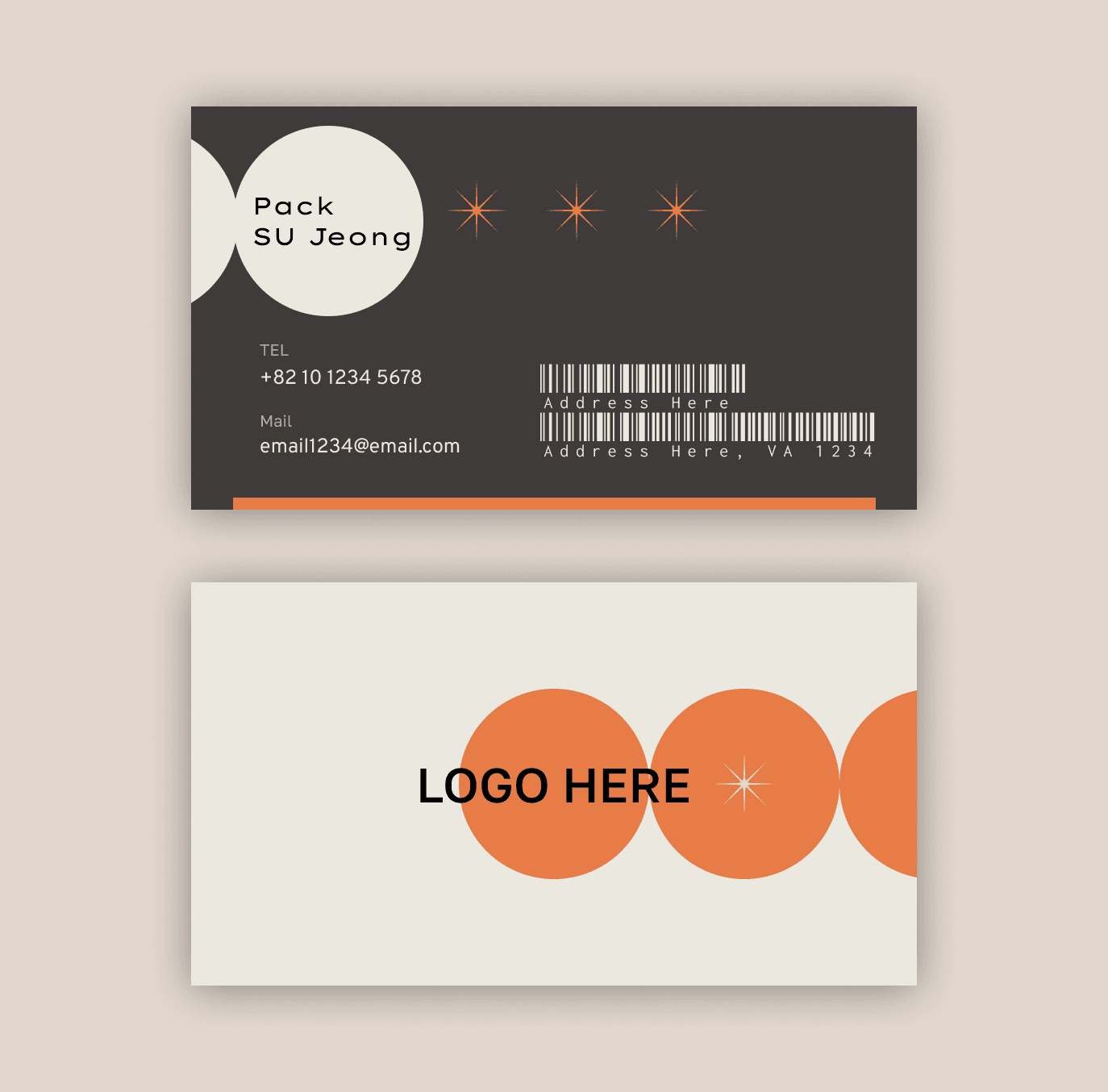 예시 대표 명함 이미지 3